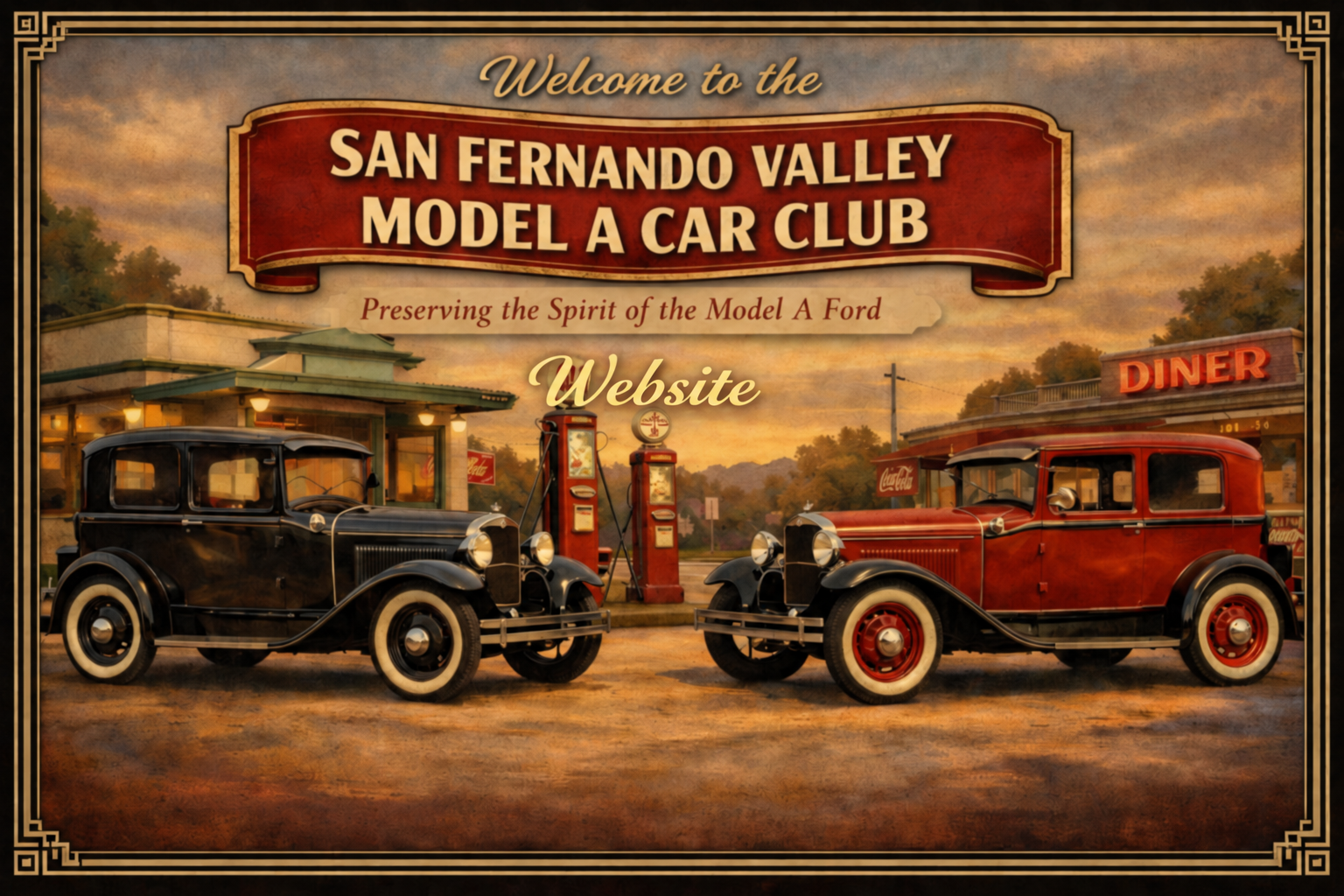 Welcome to the San Fernando Valley Model A Car Club — preserving the spirit of the Model A Ford
