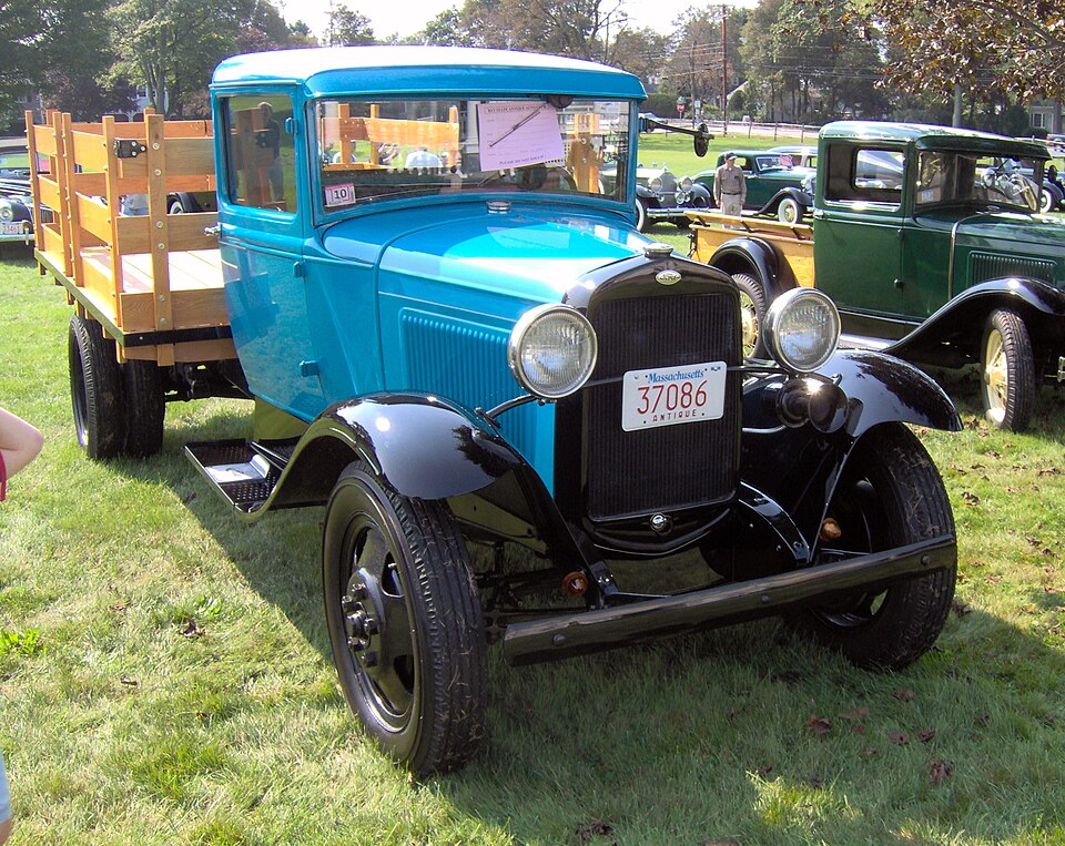 Stake / Rack Truck — 1930 Ford Model AA Stake / Rack Truck