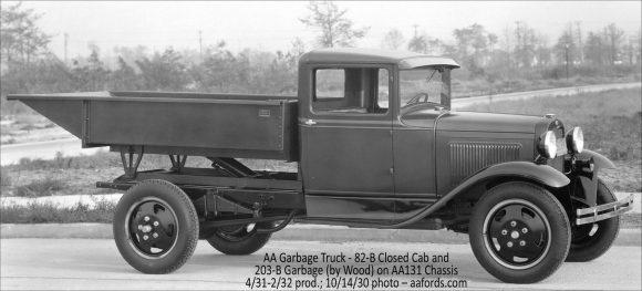 Garbage / Refuse Truck — 203-B Garbage 2 yd. hydraulic hoist