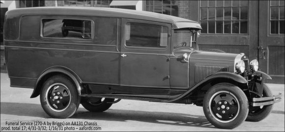 Funeral Service Vehicle — 270-A Funeral Service