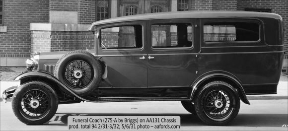 Funeral Coach — 275-A Funeral Coach