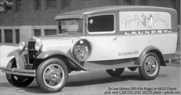 Deluxe Delivery — 300-A De Luxe Delivery